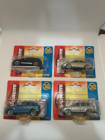 마조렛 미니카 4대 세트 미개봉