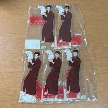 월트리 아크릴 스탠드 이코마 타츠히토 5점 세트