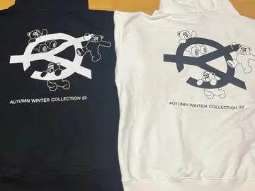 OY 곰 후드티 2장 세트