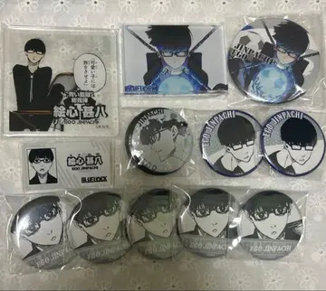 블루 록 에고진 핫치 캔뱃지 아크릴 코스터 아크릴 블록 외