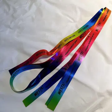 WESTA! 은색 테이프 풀 사이즈 2개 접힘 있음