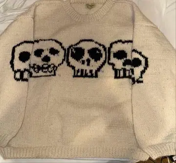 Macmahon Knitting Mills 3연 스컬 니트