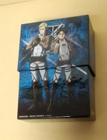 진격의 거인 리바이 엘빈 엘렌 카드 케이스 소품함 후회 없는 선택