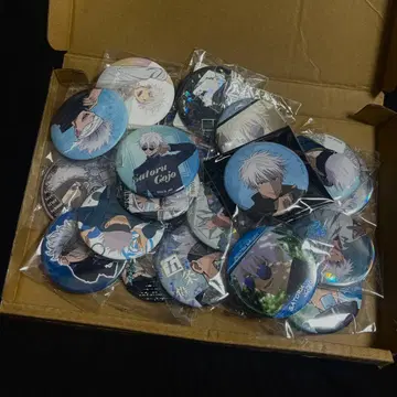 주술회전 고죠 사토루 캔뱃지 20종 세트