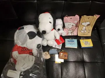 스누피 봉제 인형 잡화 묶음 판매