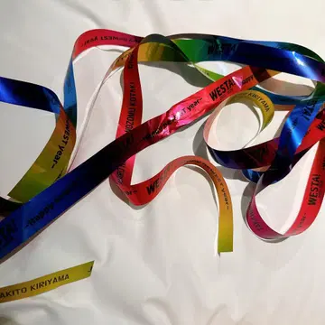 WESTA! 은색 테이프 풀 사이즈 2개 접힘 있음