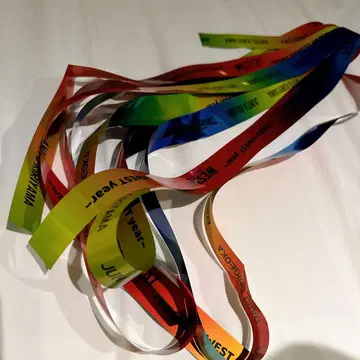 WESTA! 은색 테이프 풀 사이즈 3개 접힘 있음