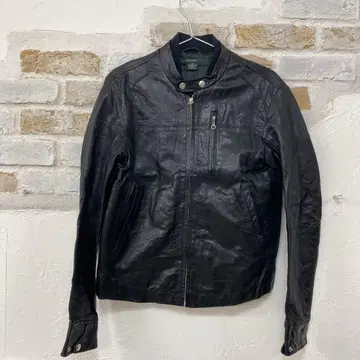 새상품급 양가죽 블랙 라이더 자켓 M
