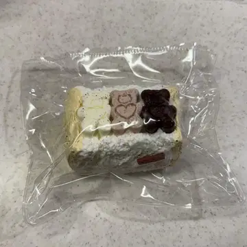 곰 초코 빵 스퀴즈 얼음 버터