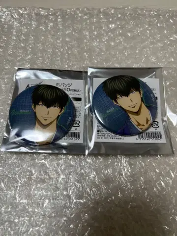 은혼 점페스 로손 한정판 캔뱃지 히지카타 2개 세트