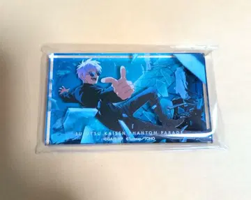 주술회전 팬텀 퍼레이드 팬파레 복권 D상 미니 아크릴 블록 고죠 사토루