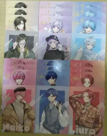 훼미리마트 파미마 이레이스 A4 클리어 파일 전 6종 각 4매 세트