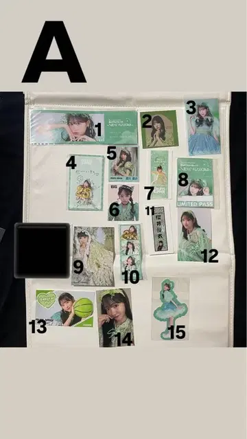 설명란 필독 FRUITSZIPPER 사쿠라이 유이 낱개 판매 묶음 판매