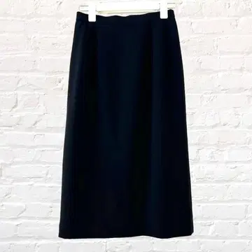 롱 스커트 포멀 세미 플레어 블랙 관혼상제 미 라인 여성용