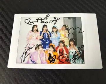 CUTIE STREET 전원 친필 사인 폴라로이드