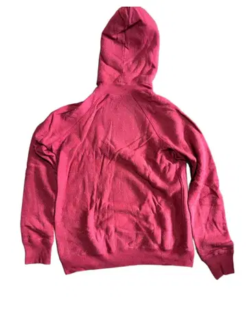 BRU NA BOINNE 브루나보인 스탠딩 후드티 레드