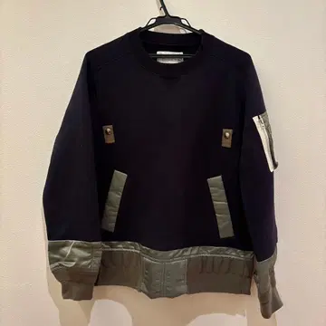 네이비 크루넥 트레이닝복