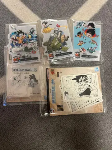 제일복권 드래곤볼 40주년 F상 ACLLECT 3종