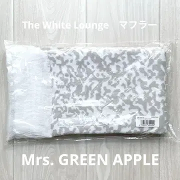 Mrs. GREEN APPLE 미세스 화이트 라운지 머플러