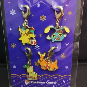 포켓몬 메탈 참 세트 크리스마스