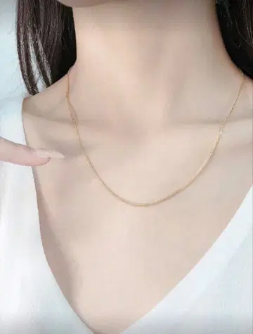 S925 실버925 체인 목걸이