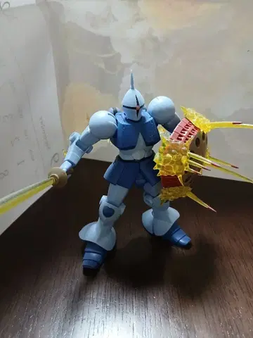 로봇혼 건담 액션 피규어 파랑 검 방패 포함