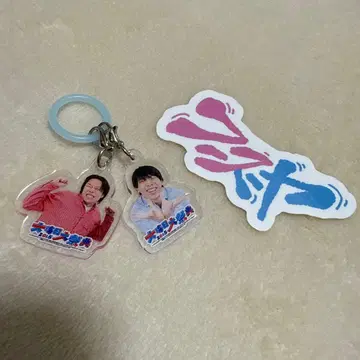 만게키 송년 대축제 아크릴 참 스티커 후스야