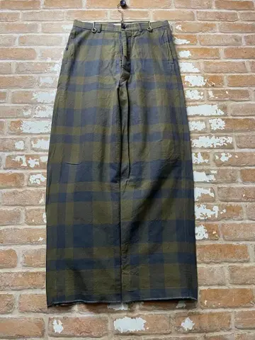 코모노리프로덕츠 COMMONO reproducts 체크 팬츠 y2k