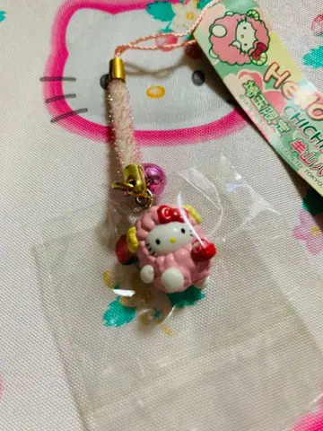 헬로키티 2004년 사이타마 한정판 히츠지야마 히츠지 버전 꼬리 장식