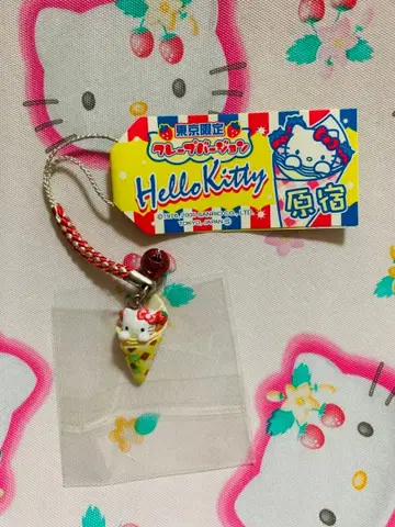 헬로키티 2005년 도쿄 한정판 하라주쿠 버전 크레이프 (초코)