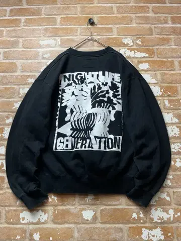 commune x B.Thom Stevenson 맨투맨 검정 블랙