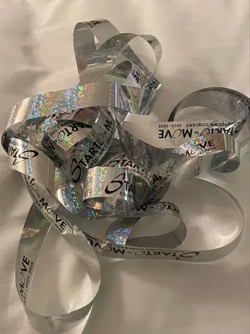 쟈니즈 카운트다운 카우콘 2025~2026 은색 은색 테이프 풀 1개