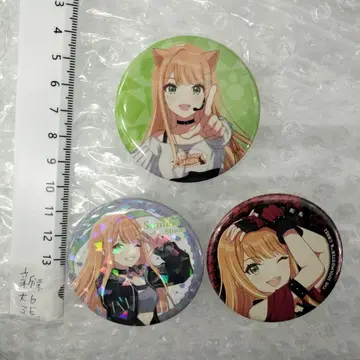 학원 아이돌 마스터 시운 캔뱃지 3개 세트