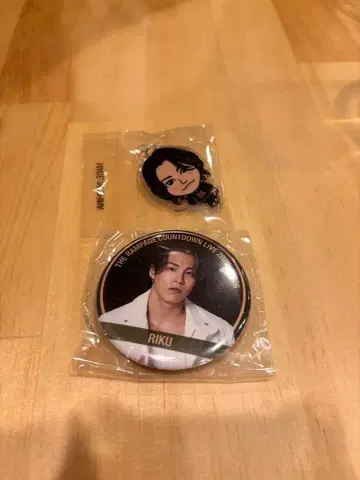 RIKU 리쿠 캔뱃지 아크릴 참 란페