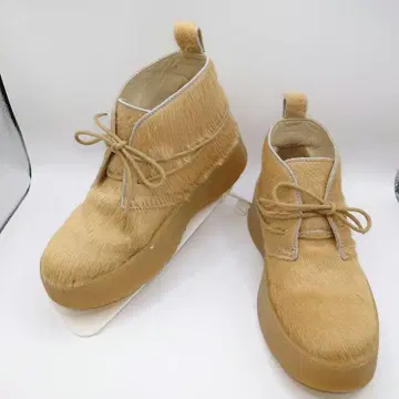 레어 새상품급 Clarks x ZARA 송치 22.5cm 가죽 앵클부츠