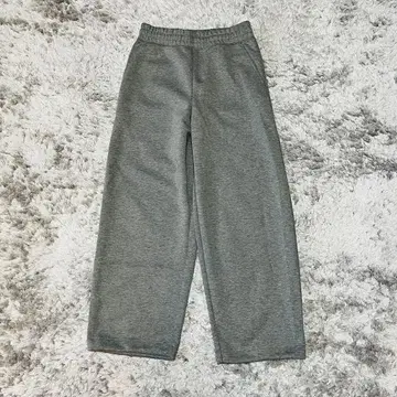 [새상품급] UNIQLO:C / 맨투맨 와이드 팬츠 05GRAY S사이즈