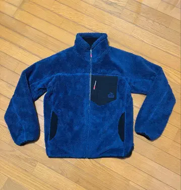 [ 한정판 ] 참스 본딩 플리스 자켓 네이비 블루 M 사이즈