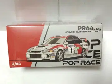팝 레이스 1/64 미쓰비시 랜서 에볼루션 IV WRC 1997