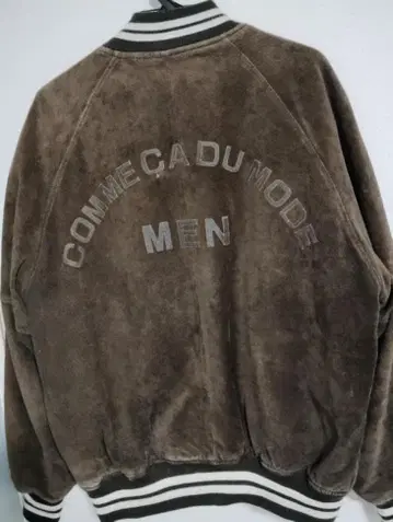 배송비 포함 꼼사데모드 돈피 올 가죽 바시티 자켓 ZIP sizeL 상당