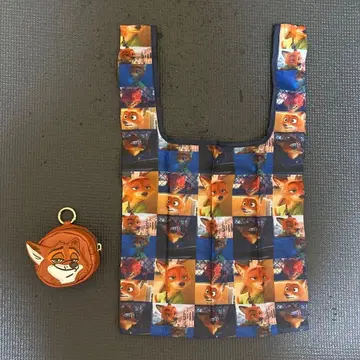 디즈니 스토어 주토피아 에코백 닉