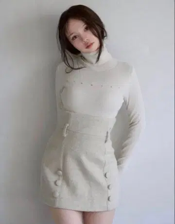 andmary 블레어 하이 웨이스트 스커트