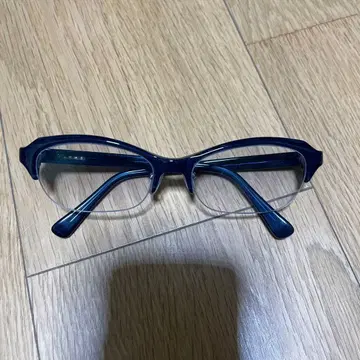 네이비 블루 하쿠산 메가네