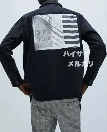 미사용 ZARA MAN 데님 자켓 XL 남성용 웨스턴 데님