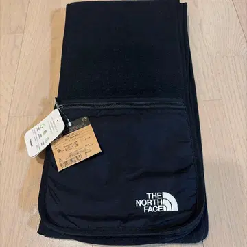 미사용 택 포함 THE NORTH FACE 마이크로 플리스 머플러 블랙