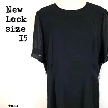 New Lock 뉴록 블랙 원피스 15 포멀 0364