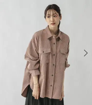 이지케어 코듀로이 셔츠