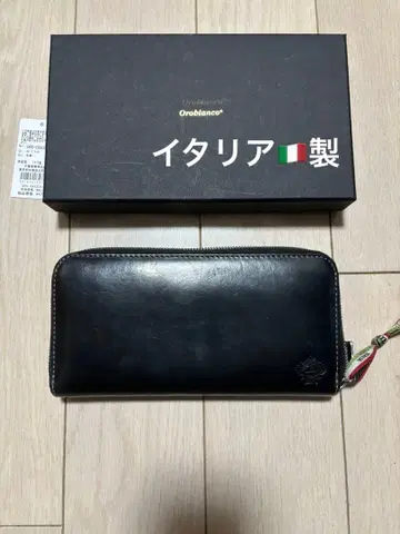 [새상품급] 오로비안코 Orobianco 지갑 장지갑 이탈리아제 소가죽