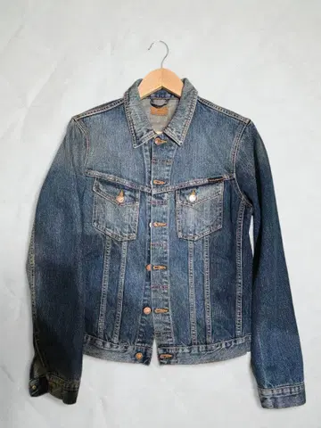 Nudie Jeans Billy 청바지 빌리 S 인디고 데님 새상품급