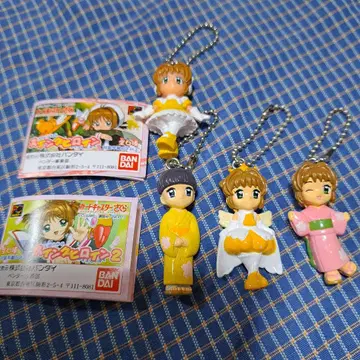 카드캡터 사쿠라 스윙 히로인 4종 세트 당시 물품