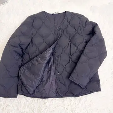 블랙 퀼팅 자켓 CHASECULT 사이즈 Free